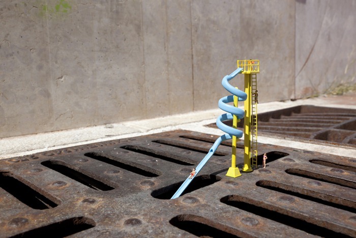 Miniature Street Art by Slinkachu | Amusing Planet